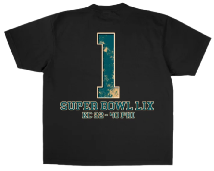 PYRAMID ELEGANCE SUPER BOWL LXI -SHIRT (BLACK)